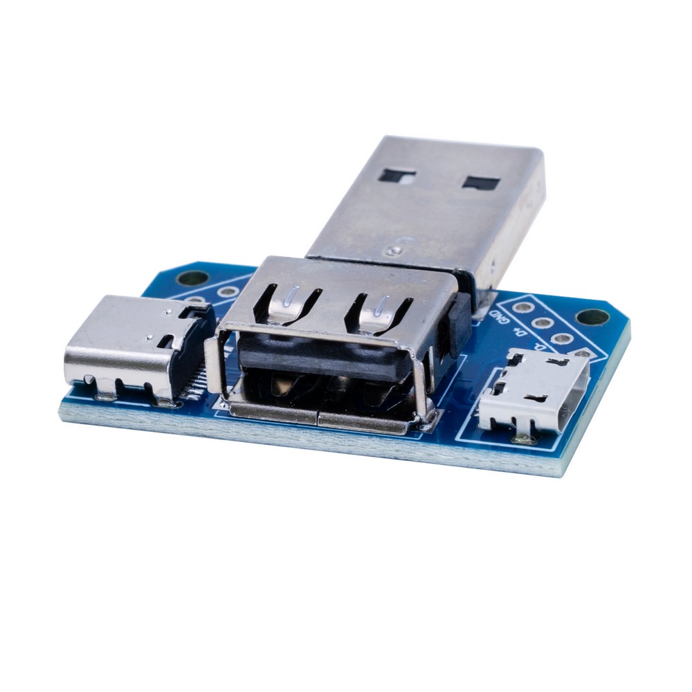 Перехід USB-AM, USB-AF, USB-typeC, microUSB