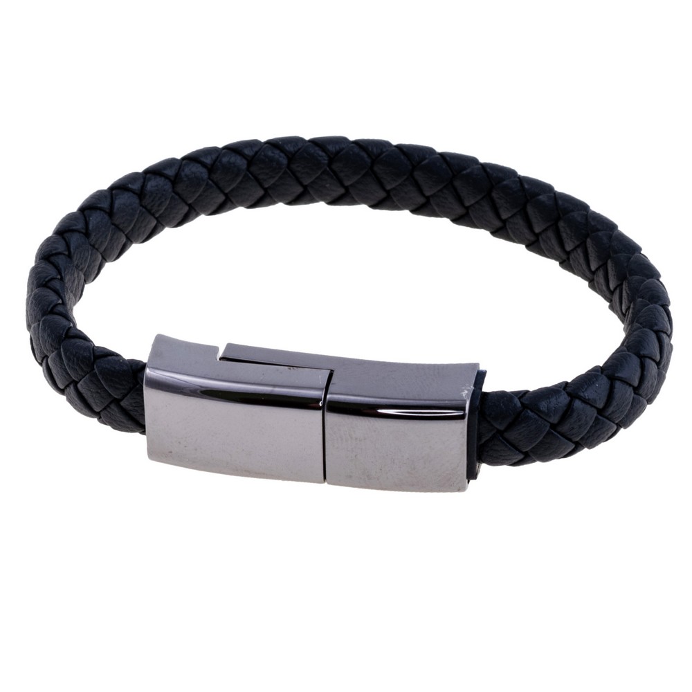 Провід браслет USB-A / USB-C 20cm Провід браслет USB-A / USB-C 20cm