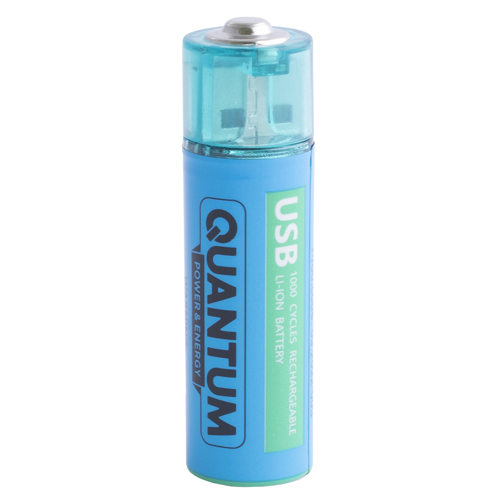 Аккумулятор USB Li-ion AA 1.5 V, 1100 mAh, Quantum Аккумулятор USB Li-ion AA 1.5 V, 1100 mAh, Quantum