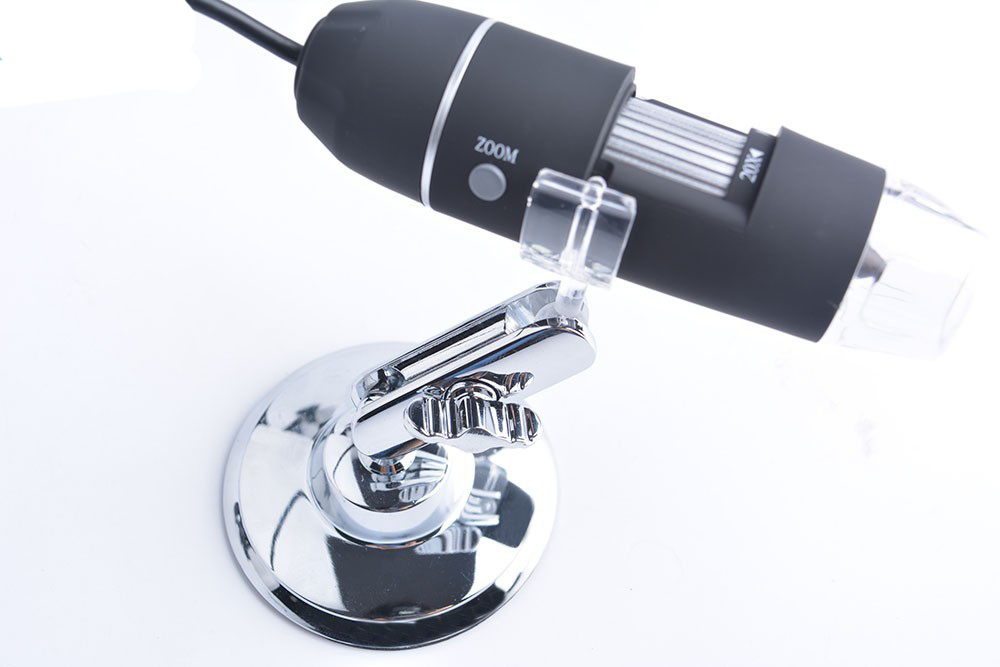 Mikroskop USB 1,3 MPix 25x-800x mit Stand CS02-800