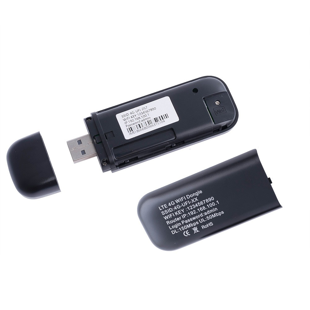 USB WIFI модем 4G /b1/b3/b5 black