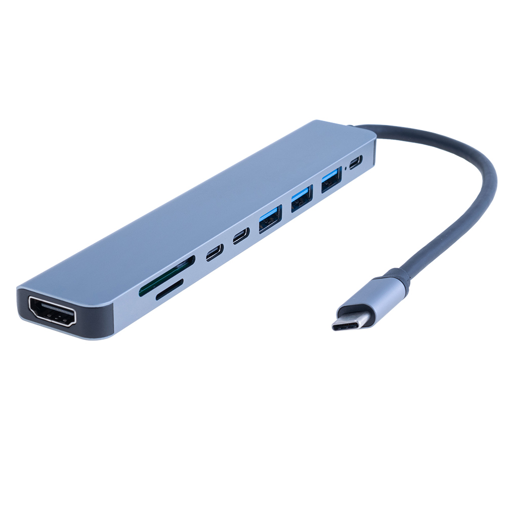 USB 3.0, type-С HUB 9в1
