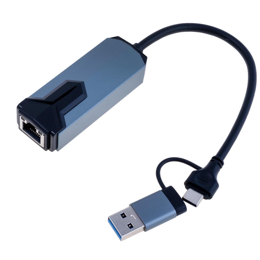 Adapter USB3.0/Type-C auf Ethernet port 2.5G Adapter USB3.0/Type-C auf Ethernet port 2.5G