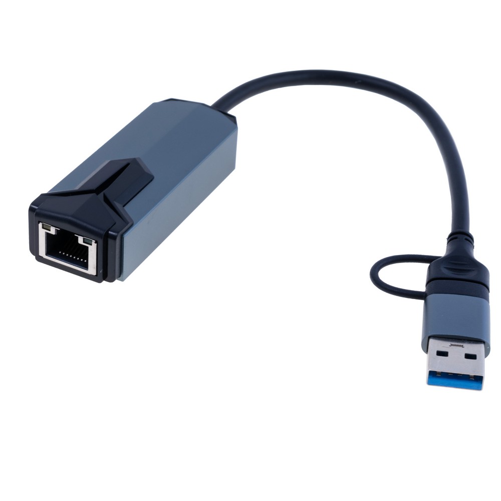 Adapter USB3.0/Type-C auf Ethernet port 2.5G Adapter USB3.0/Type-C auf Ethernet port 2.5G