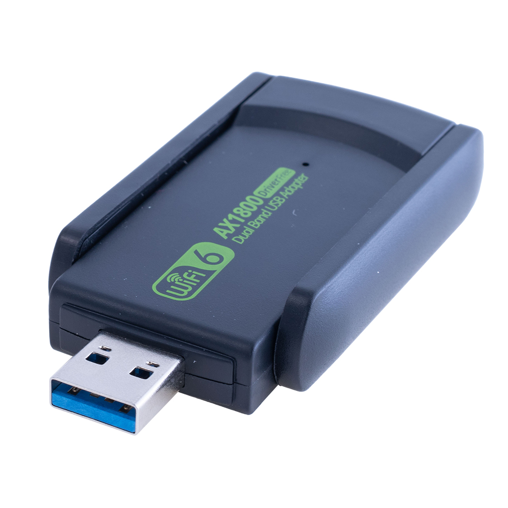 USB3.0 WiFi6 2.4/5Gz RTL8832AU 1800Mbps (802.11ax/ac/a/b/g/n) для Win10/Win11