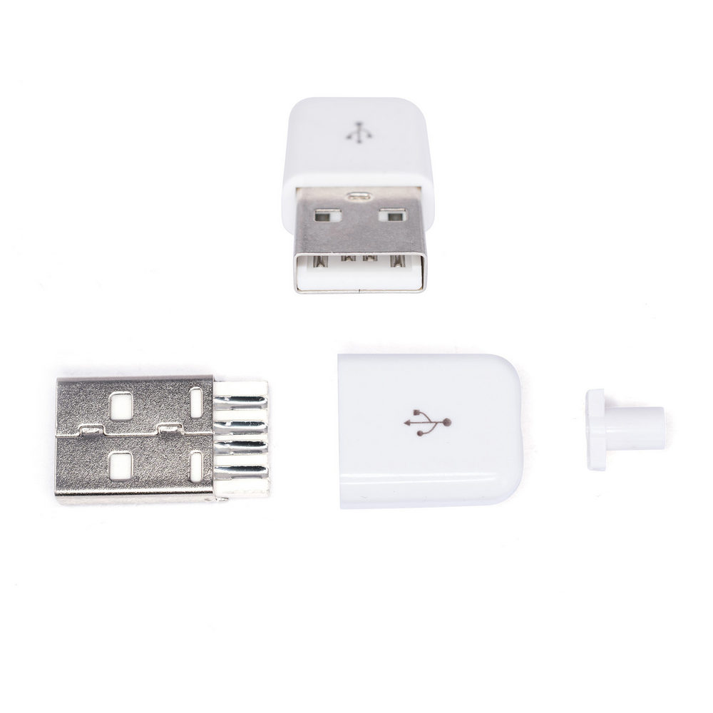 USB-Stecker apple Stil weisse