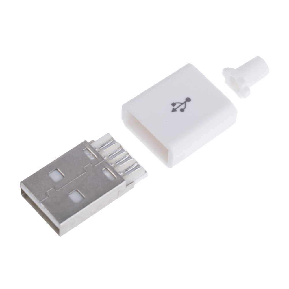 USB-Stecker apple Stil weisse