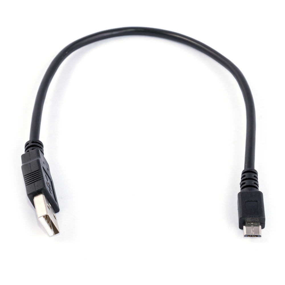 Кабель USBA-plug - USBmicro - plug длина 0,3м, черный (UUSB-MICBM-0.3BK) Кабель USBA-plug - USBmicro - plug длина 0,3м, черный (UUSB-MICBM-0.3BK)