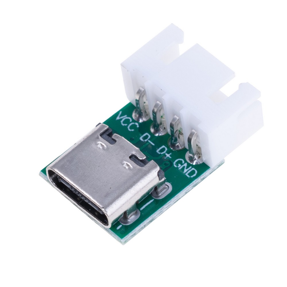 Перехідник модуль USB Type-C (F) USB2.0 to XH2.54-4P