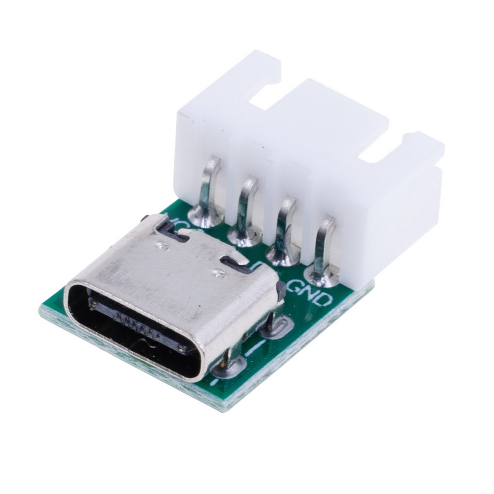 Перехідник модуль USB Type-C (F) USB2.0 to XH2.54-4P