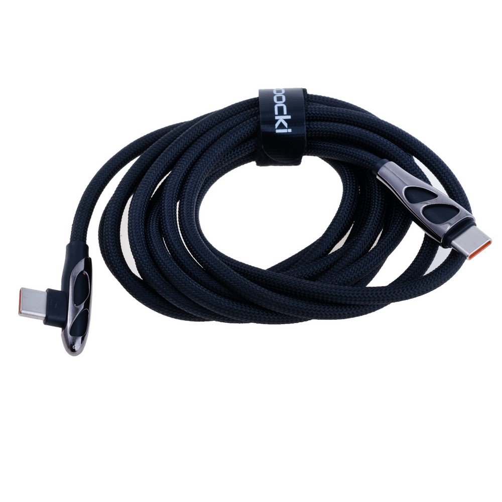 Провід USB type-C / USB type-C 240W кутовий 2м, 20100042