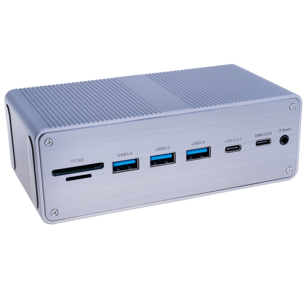 Dockingstation USB Type-C 13-in-1 mit HDMI, VGA, PD, Ethernet, Audio, SD/TF Dockingstation USB Type-C 13-in-1 mit HDMI, VGA, PD, Ethernet, Audio, SD/TF