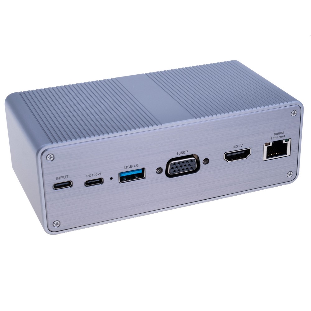Dockingstation USB Type-C 13-in-1 mit HDMI, VGA, PD, Ethernet, Audio, SD/TF Dockingstation USB Type-C 13-in-1 mit HDMI, VGA, PD, Ethernet, Audio, SD/TF