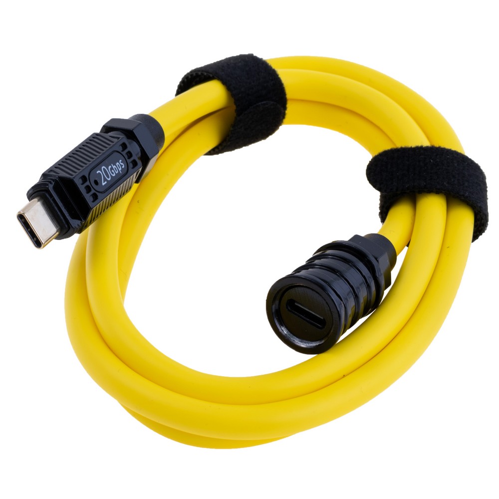 Провід USB type-C male / USB type-C female , прямий PD140W 1м YiChen