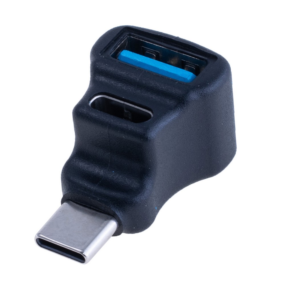 Компактний хаб USB type-C->USB-A/USB type-C Компактний хаб USB type-C->USB-A/USB type-C
