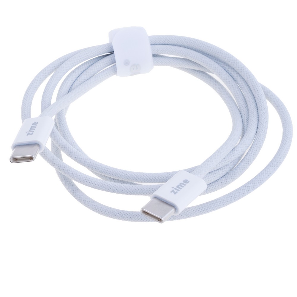 Кабель USB X60WC2C (1m) 3A/60W Type-C to Type-C (zime)