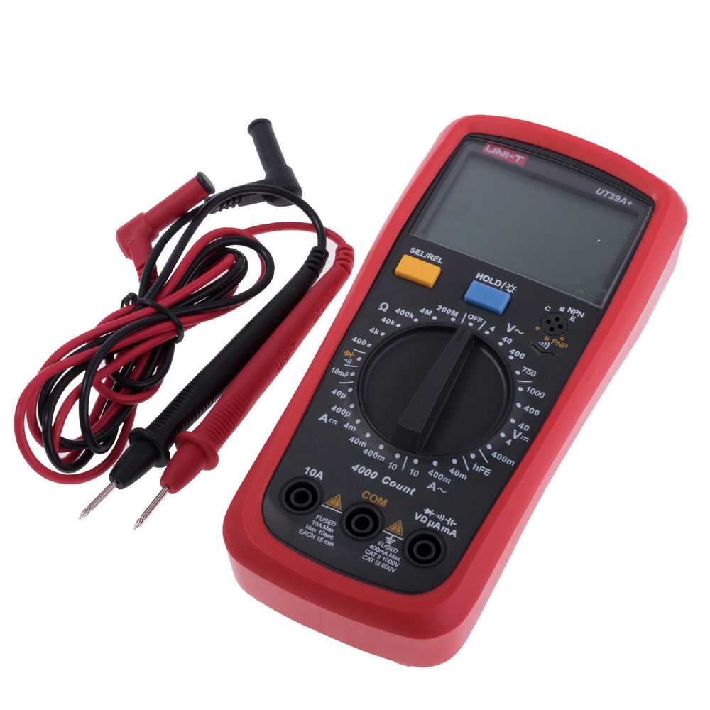 UT39A+ (UNI-T) Digital Multimeter Примята картонная коробка