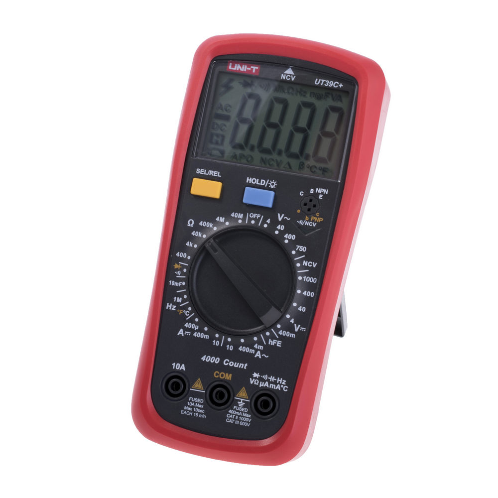 UT39C + (UNI-T) Digital Multimeter Uni-Trend (Uni-T). Уцінка: пом'ята картонна упаковка.