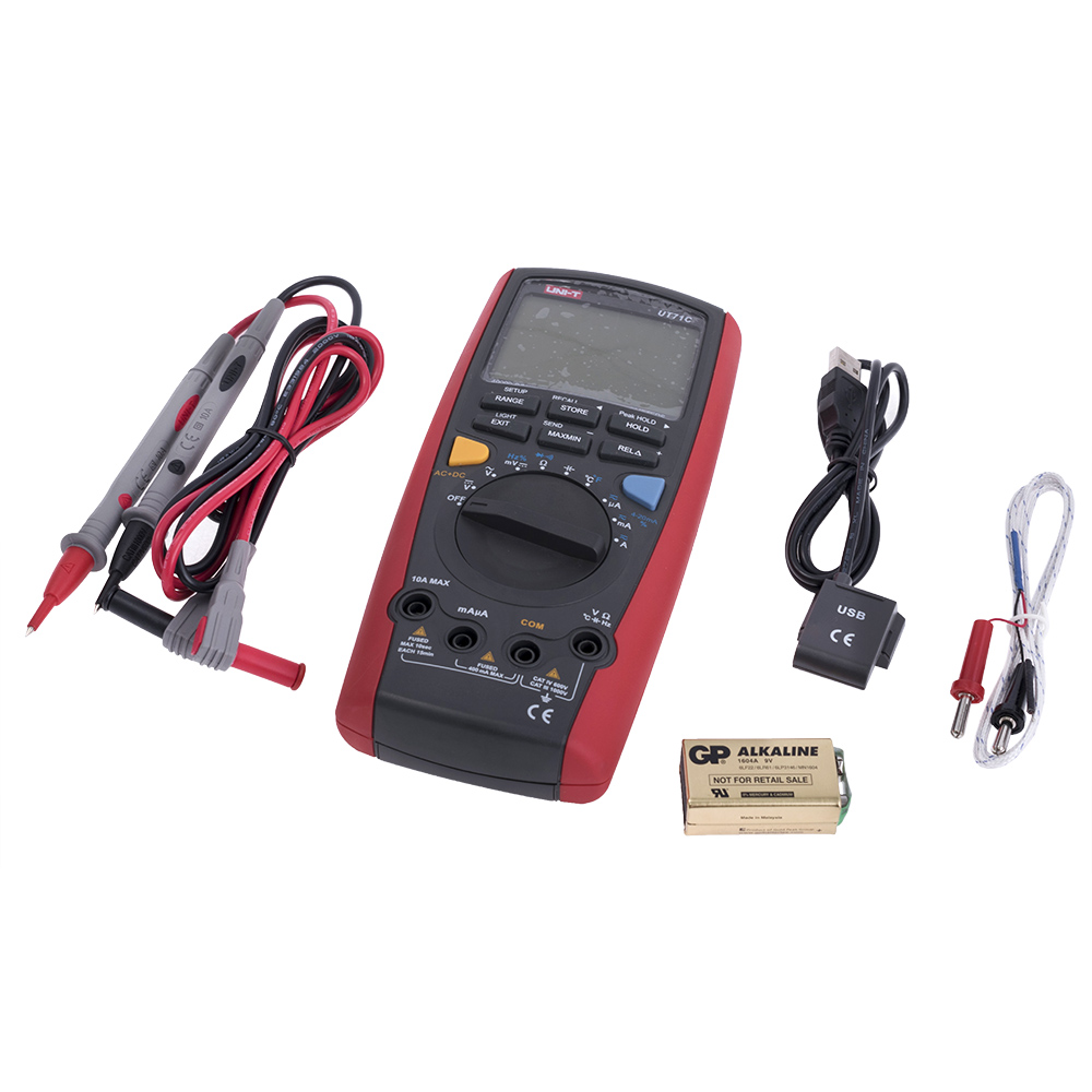 UT71C (UNI-T) Middle Size Intelligent Digital Multimeter УЦЕНКА, отсутствует упаковочная коробка