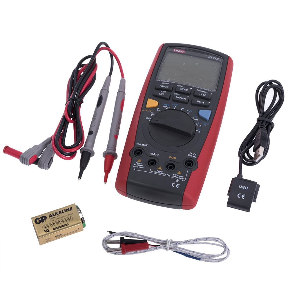UT71D (UNI-T) Middle Size Intelligent Digital Multimeter UT71D (UNI-T) Middle Size Intelligent Digital Multimeter
