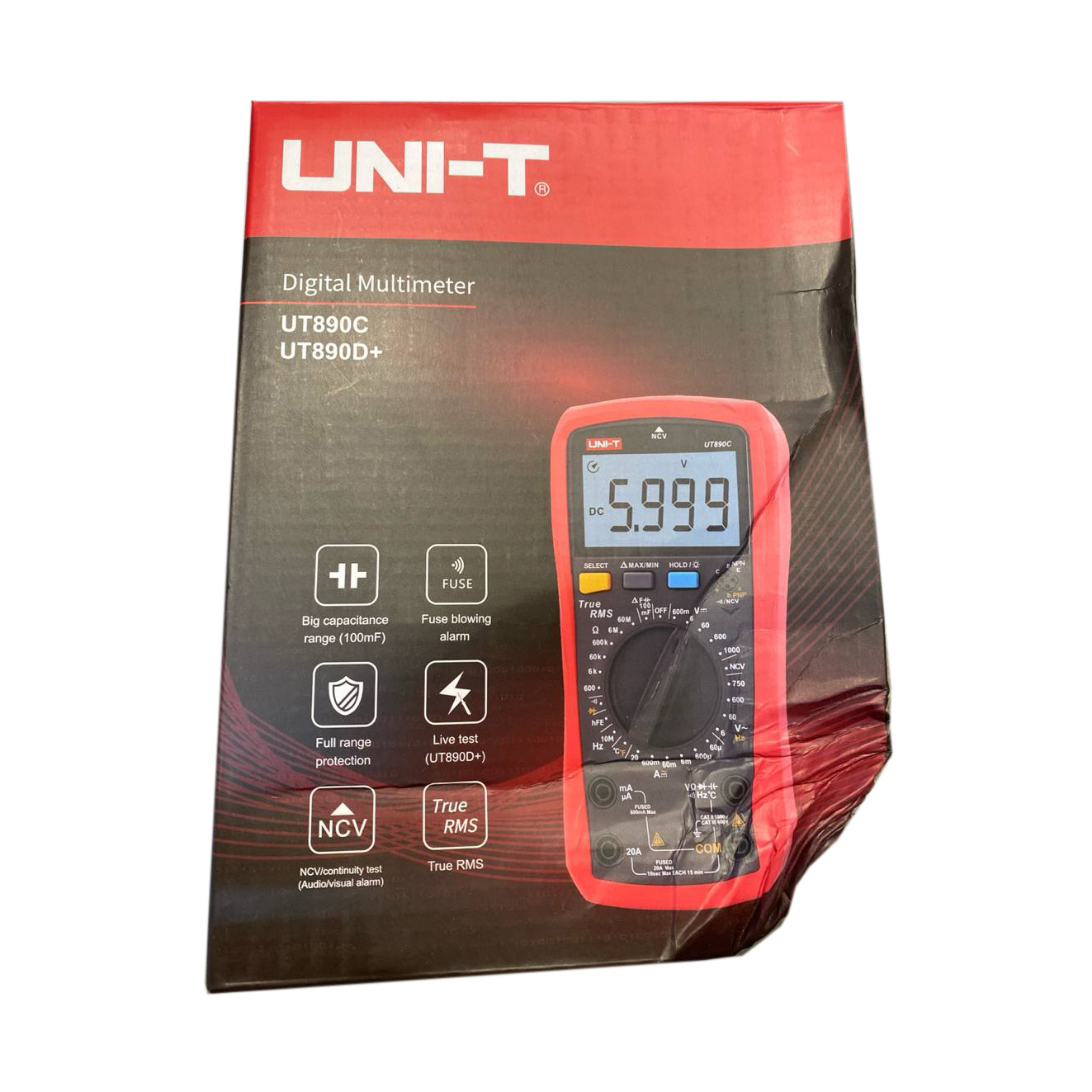 UT890C (UNI-T) Digital Multimeter Уцінка UT890C (UNI-T) Digital Multimeter Уцінка