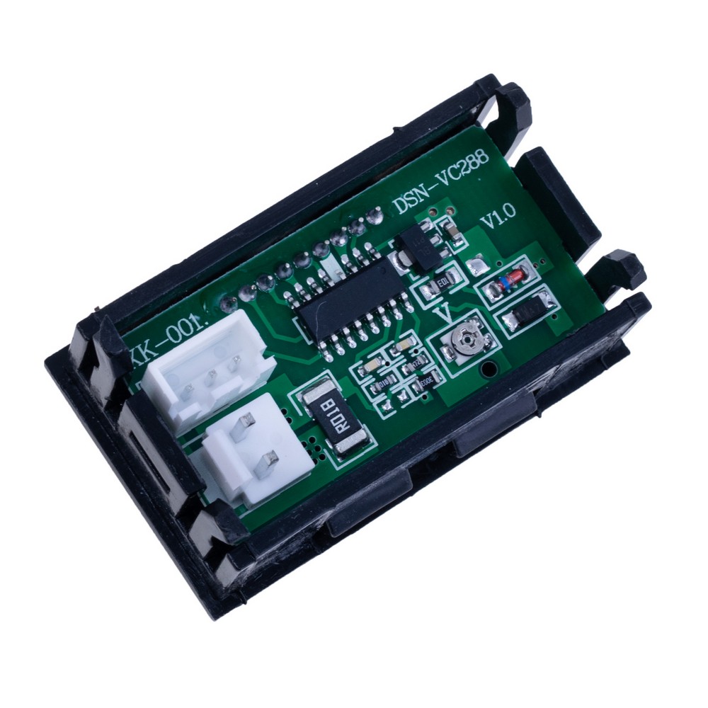 Вольт/аметр DC100V/10A (DSN-VC288) червоний/синій Вольт/аметр DC100V/10A (DSN-VC288) червоний/синій