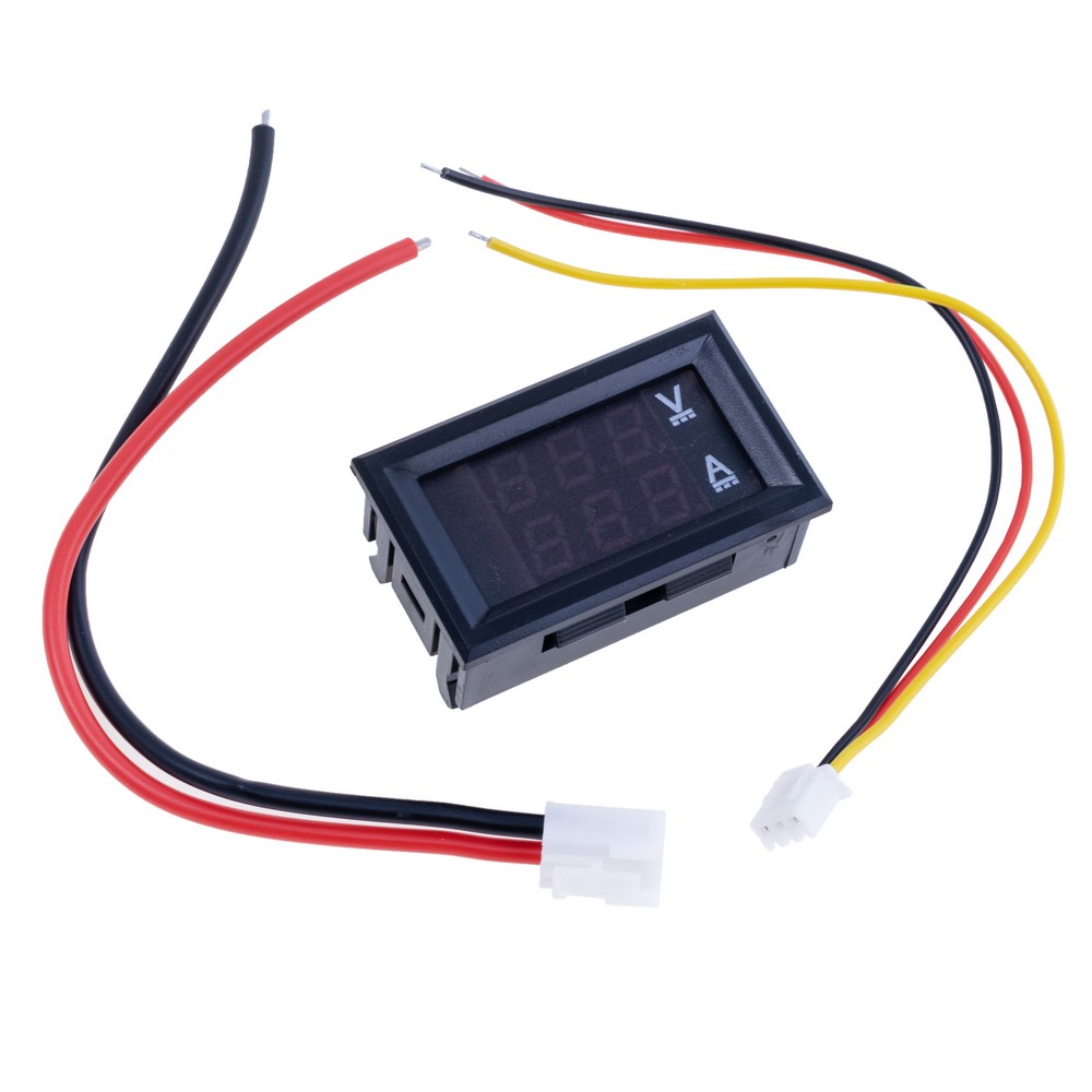 Вольт/аметр DC100V/100A (DSN-VC288) червоний/синій