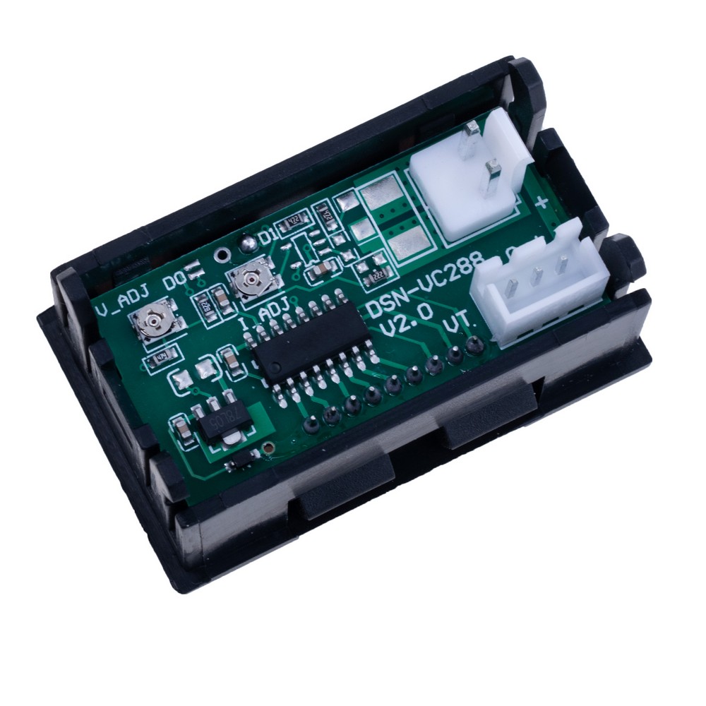 Вольт/аметр DC100V/50A (DSN-VC288) червоний/синій Вольт/аметр DC100V/50A (DSN-VC288) червоний/синій