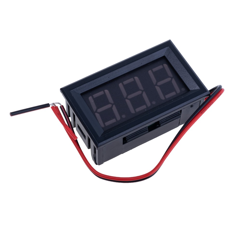 Вольтметр цифровий DC 2.5-30V 0.28" (синій) Вольтметр цифровий DC 2.5-30V 0.28" (синій)