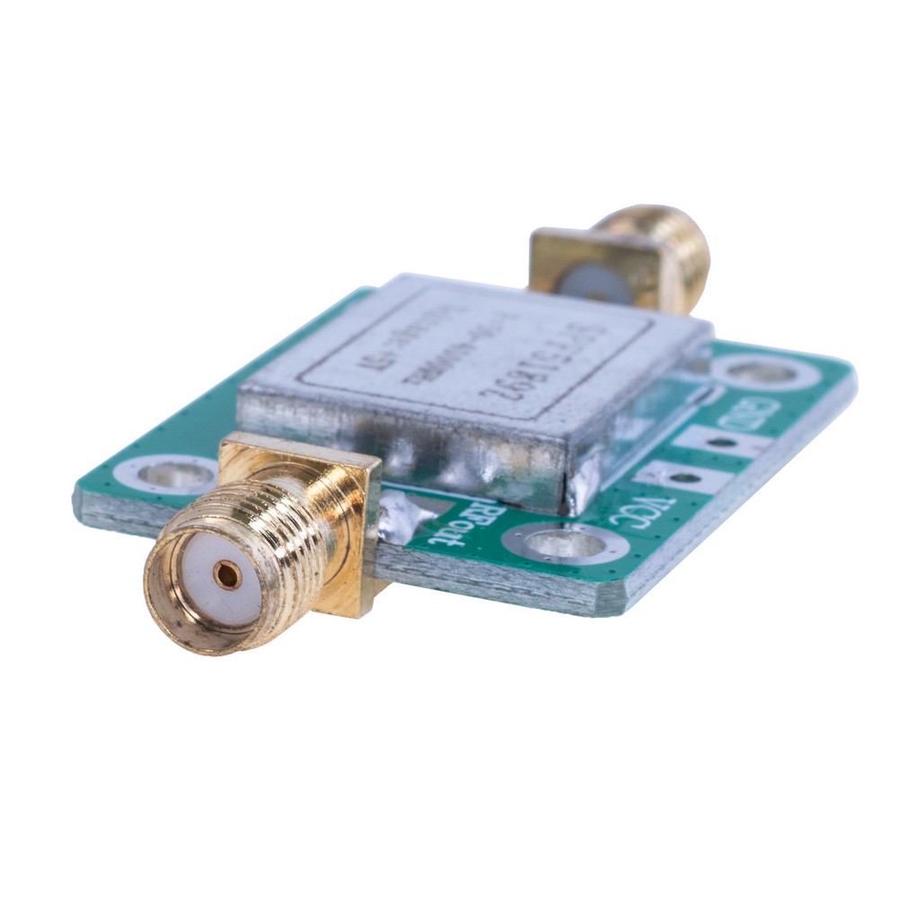 ВЧ малошумний підсилювач LNA 50–4000 МГц з екранованим корпусом SPF5189 ВЧ малошумний підсилювач LNA 50–4000 МГц з екранованим корпусом SPF5189