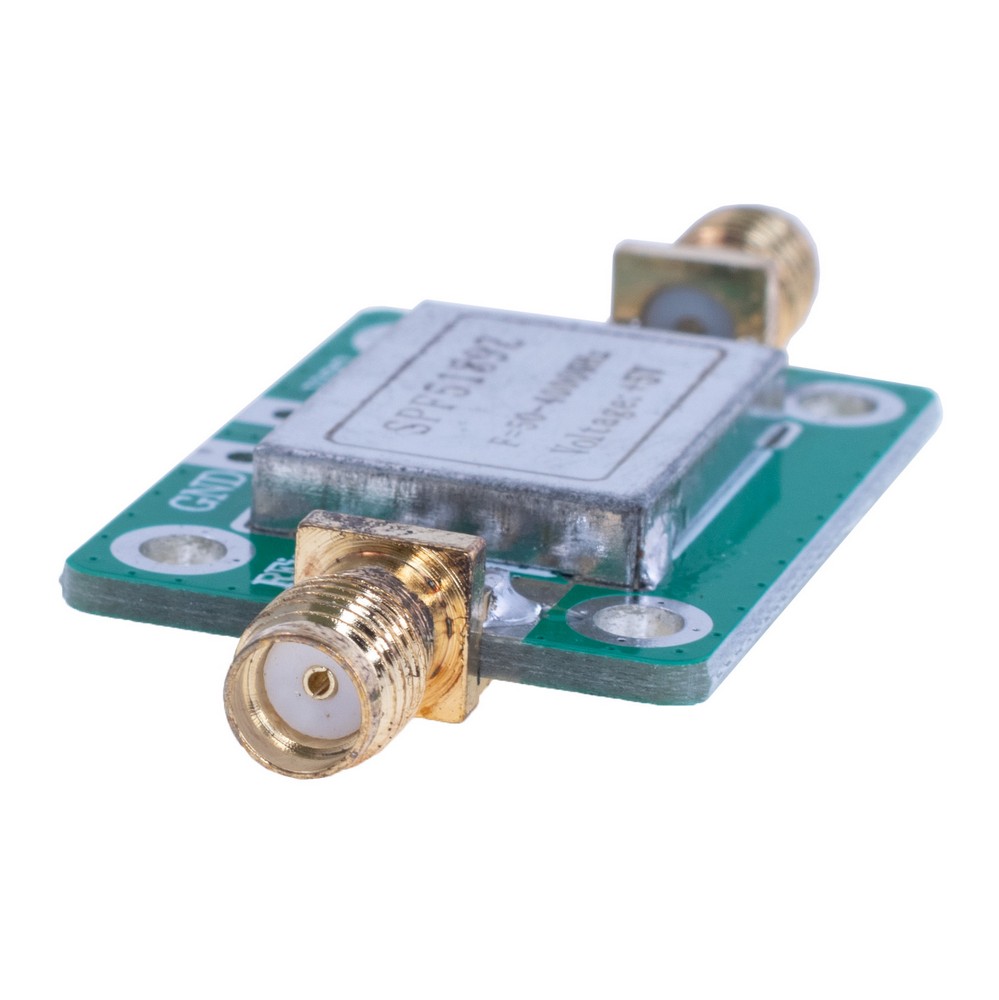 ВЧ малошумний підсилювач LNA 50–4000 МГц з екранованим корпусом SPF5189 ВЧ малошумний підсилювач LNA 50–4000 МГц з екранованим корпусом SPF5189