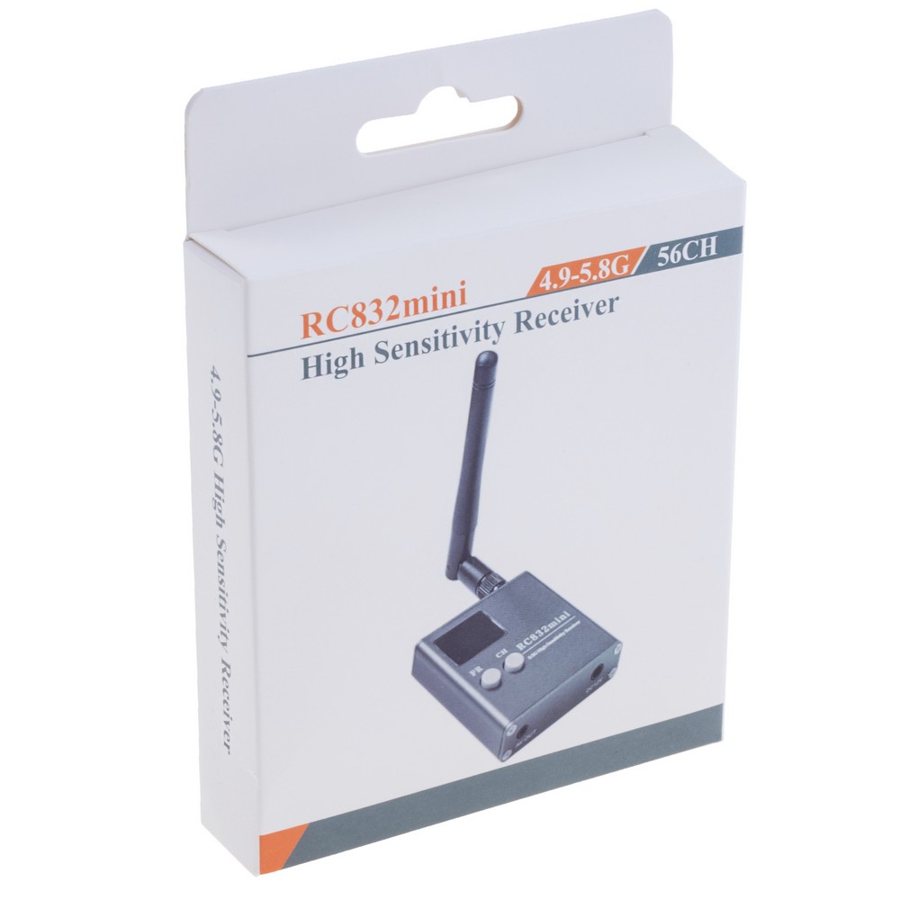 Videoempfänger RC832 mini 4.9-5.8G 56CH