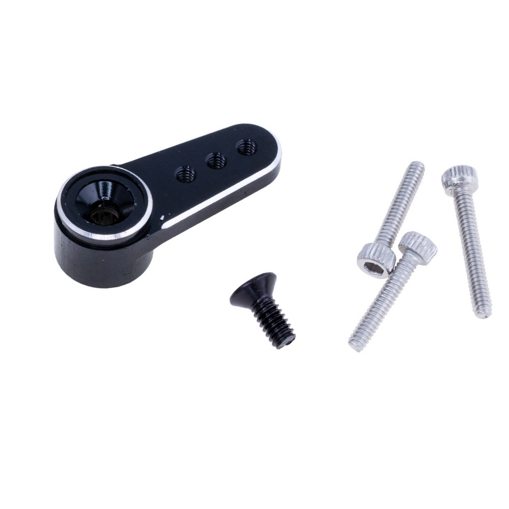 Hebel für Servo schwarz 15T für ES08MA, M-157 Hebel für Servo schwarz 15T für ES08MA, M-157