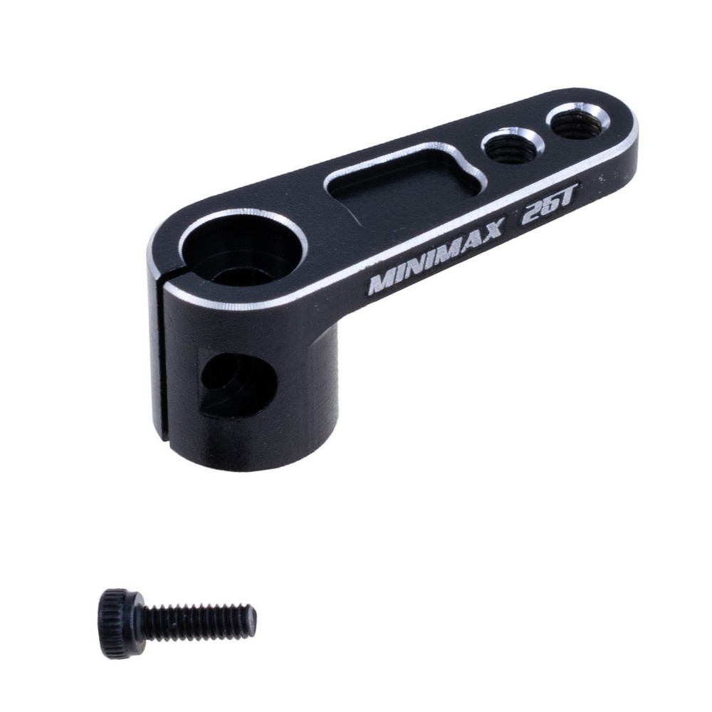 Hebel für Servo schwarz 25T, M-079 Hebel für Servo schwarz 25T, M-079