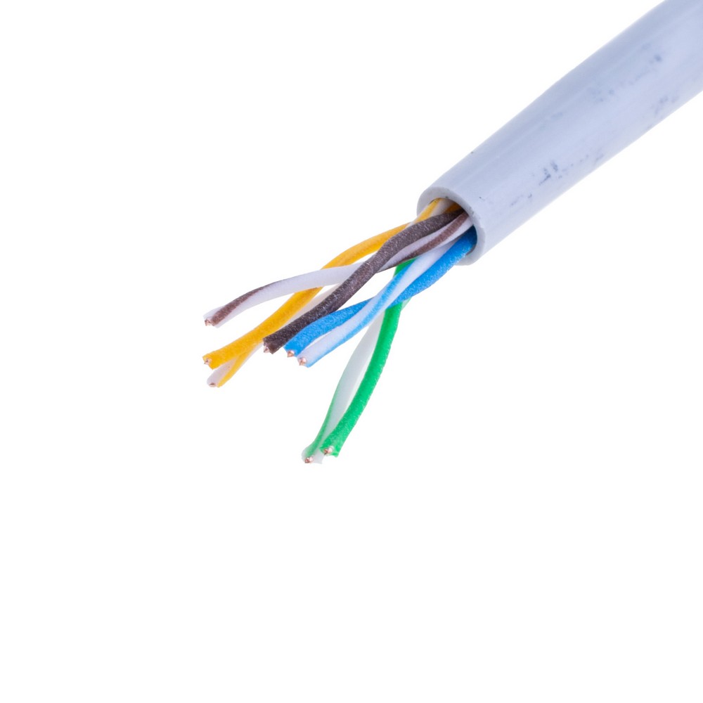 Twisted Pair UTP-5E Kupfer (Ring 305m) (UTP Cat.5E 4PR CU (350 MHz) .Cat.5E) Twisted Pair UTP-5E Kupfer (Ring 305m) (UTP Cat.5E 4PR CU (350 MHz) .Cat.5E)