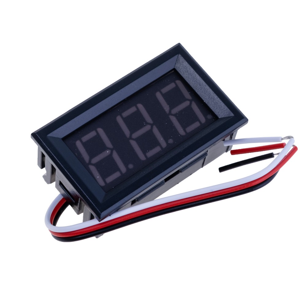 Вбудований вольтметр DC 4,5-30V синій дисплей Вбудований вольтметр DC 4,5-30V синій дисплей