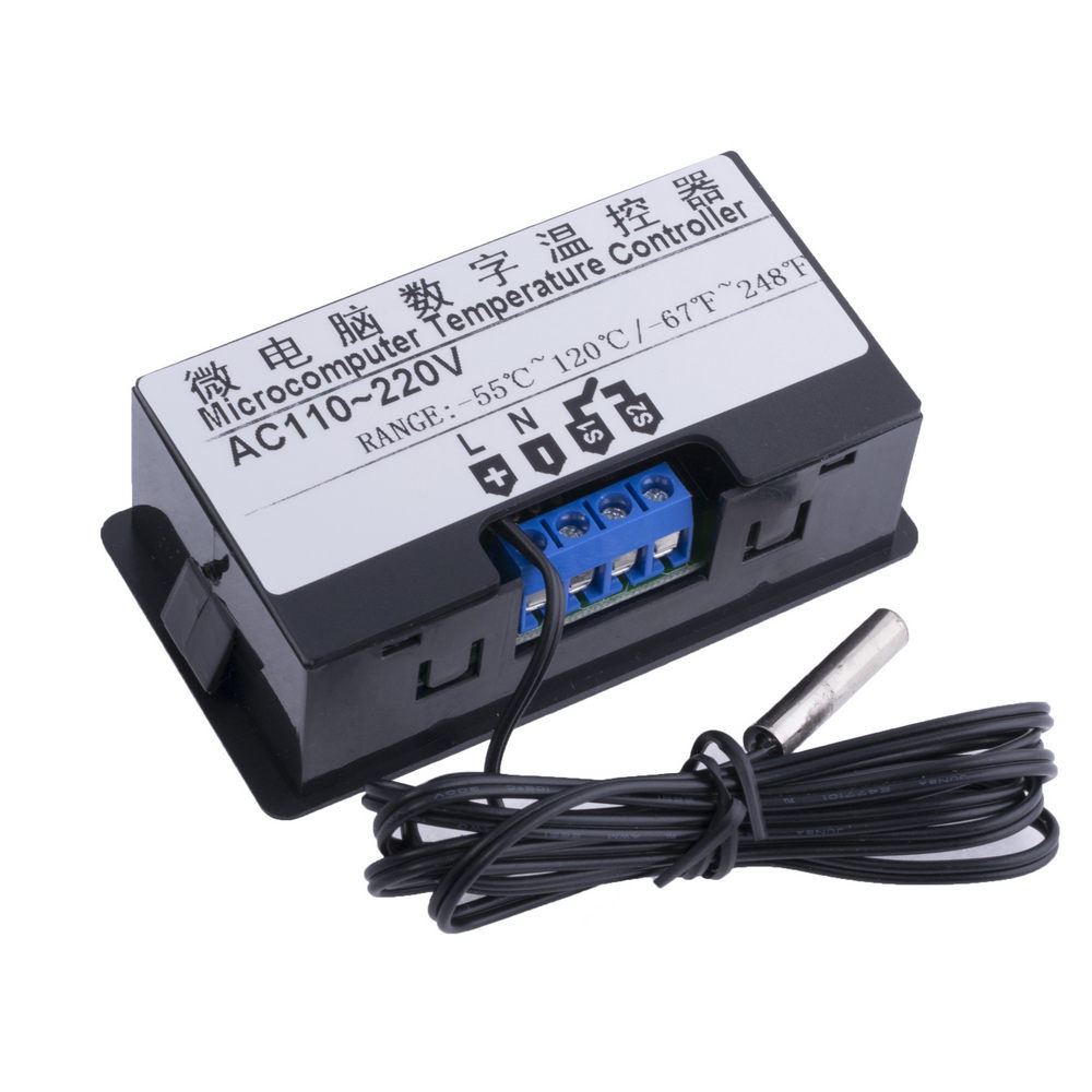 Термостат W3231 Dual 220V (-55..+120, NTC)
