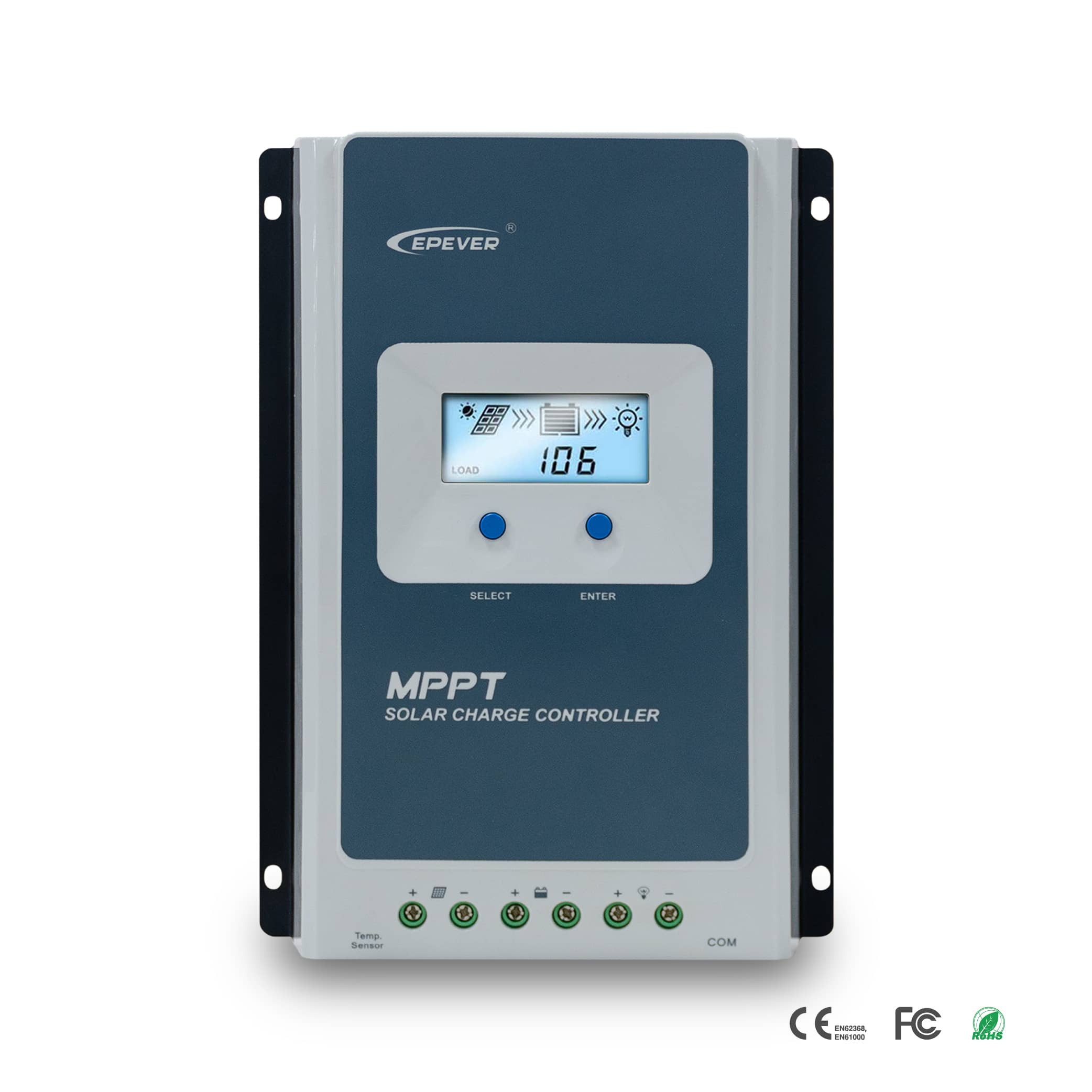 Контроллер заряда солнечных панелей MPPT 30А (Tracer 3210AN – Epever)