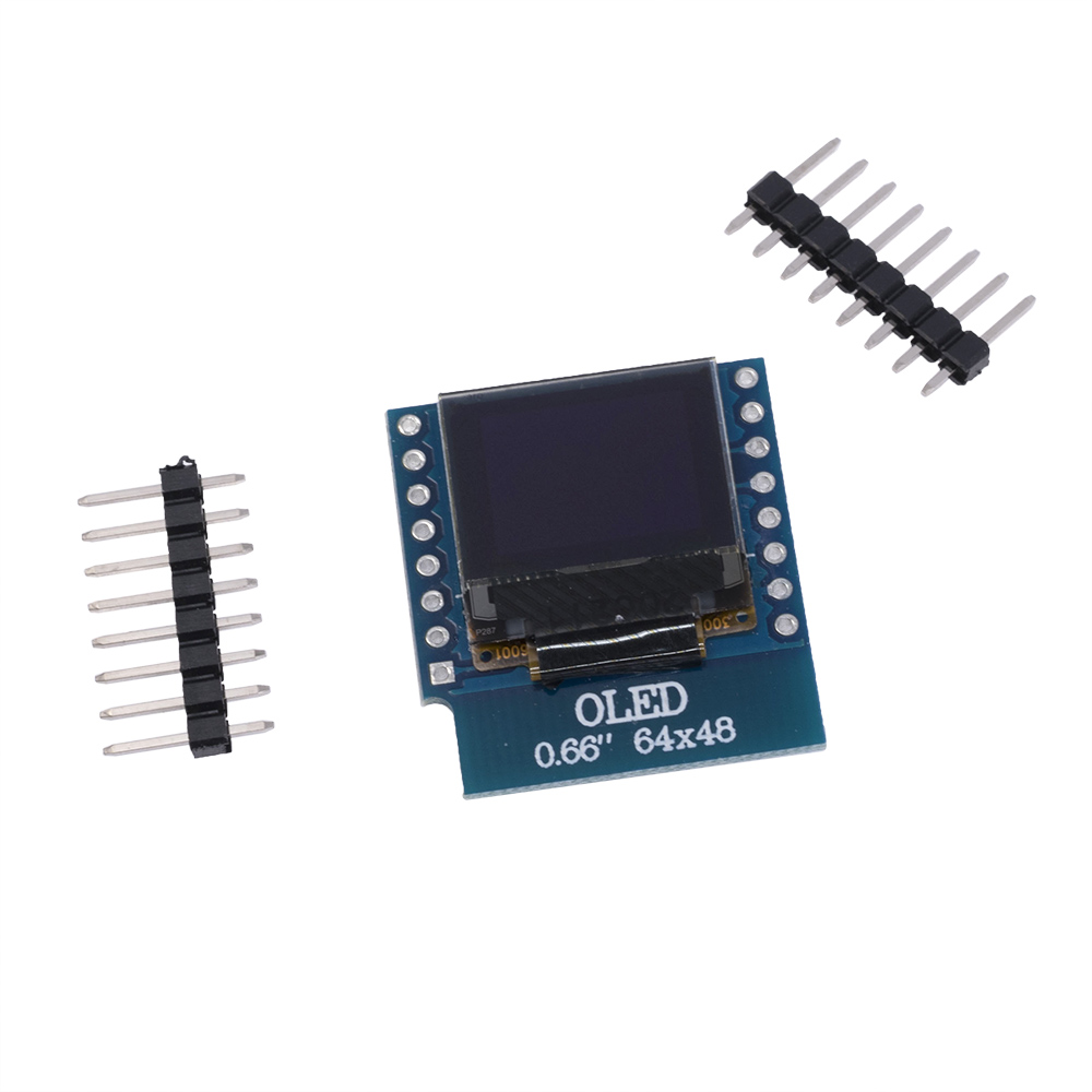 Шилд WeMos для ESP8266 D1 Mini 64X48  0.66" OLED дисплей