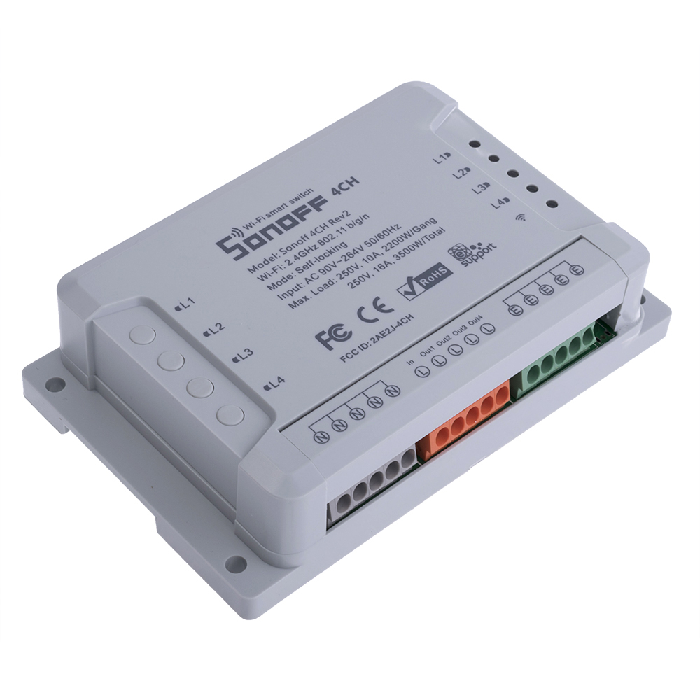Sonoff CH4 R2 WiFi Smart 4-Kanal-Schalter Sonoff CH4 R2 WiFi Smart 4-Kanal-Schalter