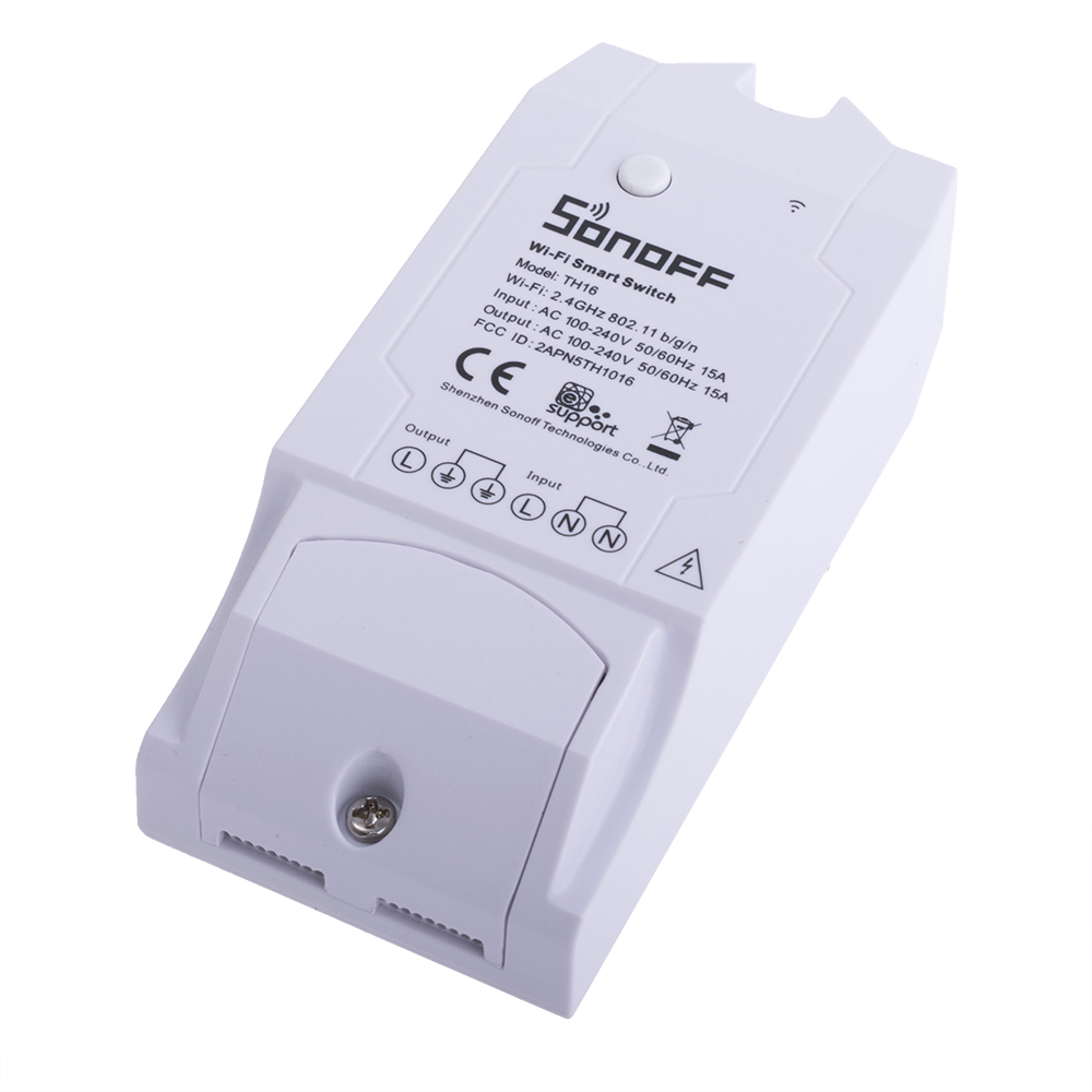 Wi-Fi выключатель TH16 (Sonoff) Wi-Fi выключатель TH16 (Sonoff)
