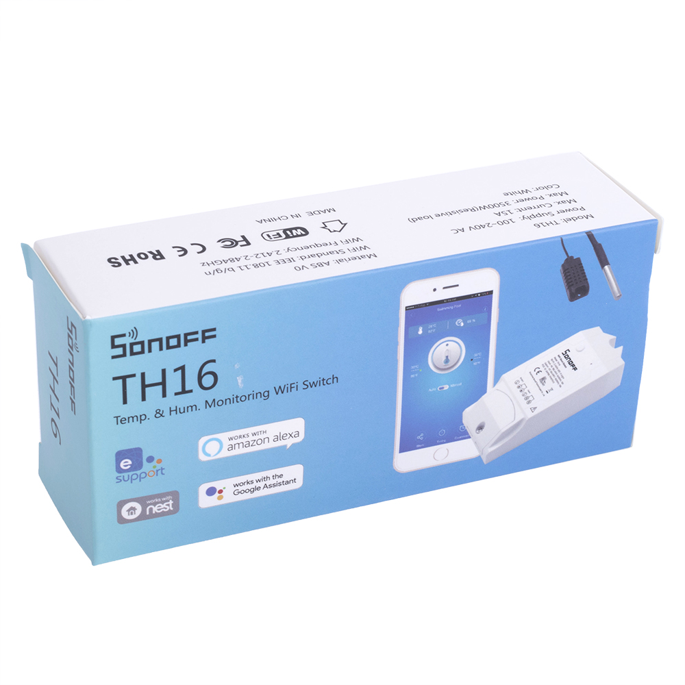 Wi-Fi выключатель TH16 (Sonoff)