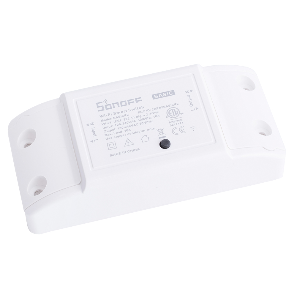 Wi-Fi выключатель BASICR2 (M0802010001, Sonoff) Wi-Fi выключатель BASICR2 (M0802010001, Sonoff)