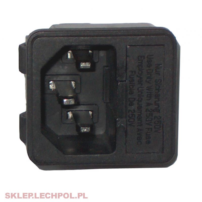 Buchse netz- AC 3PIN für PC-Gehäuse+Sicherung (WTY0121) Buchse netz- AC 3PIN für PC-Gehäuse+Sicherung (WTY0121)