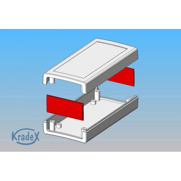Z97F (Z-97F)(Kradex, Gehause, ABS, schwarz, 31,1x60,66x120,8mm, Satz+Lichtfilter) Z97F (Z-97F)(Kradex, Gehause, ABS, schwarz, 31,1x60,66x120,8mm, Satz+Lichtfilter)