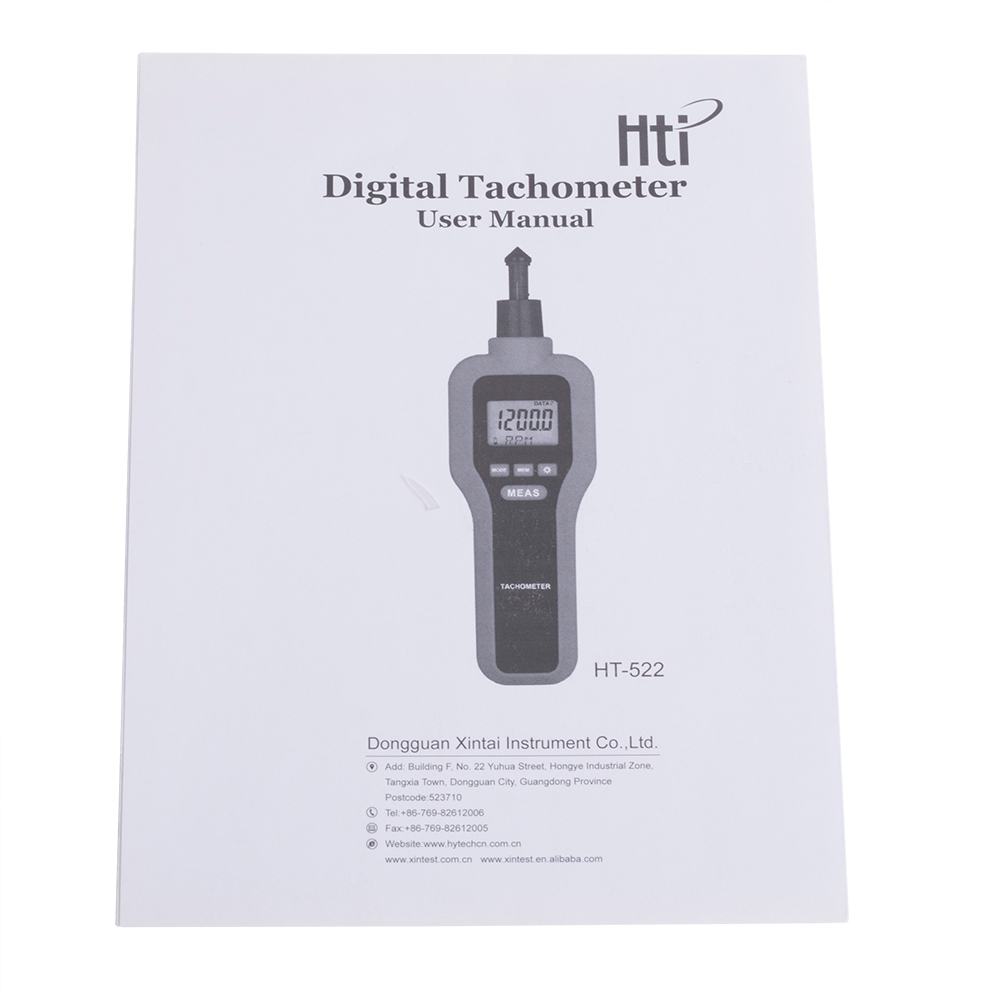 Цифровой тахометр (XINTEST HT-522)