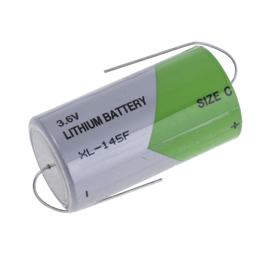 R14 XL-145F-AX Lithium-Thionylchlorid-Batterie 3,6V 8500mAh Axial Draht