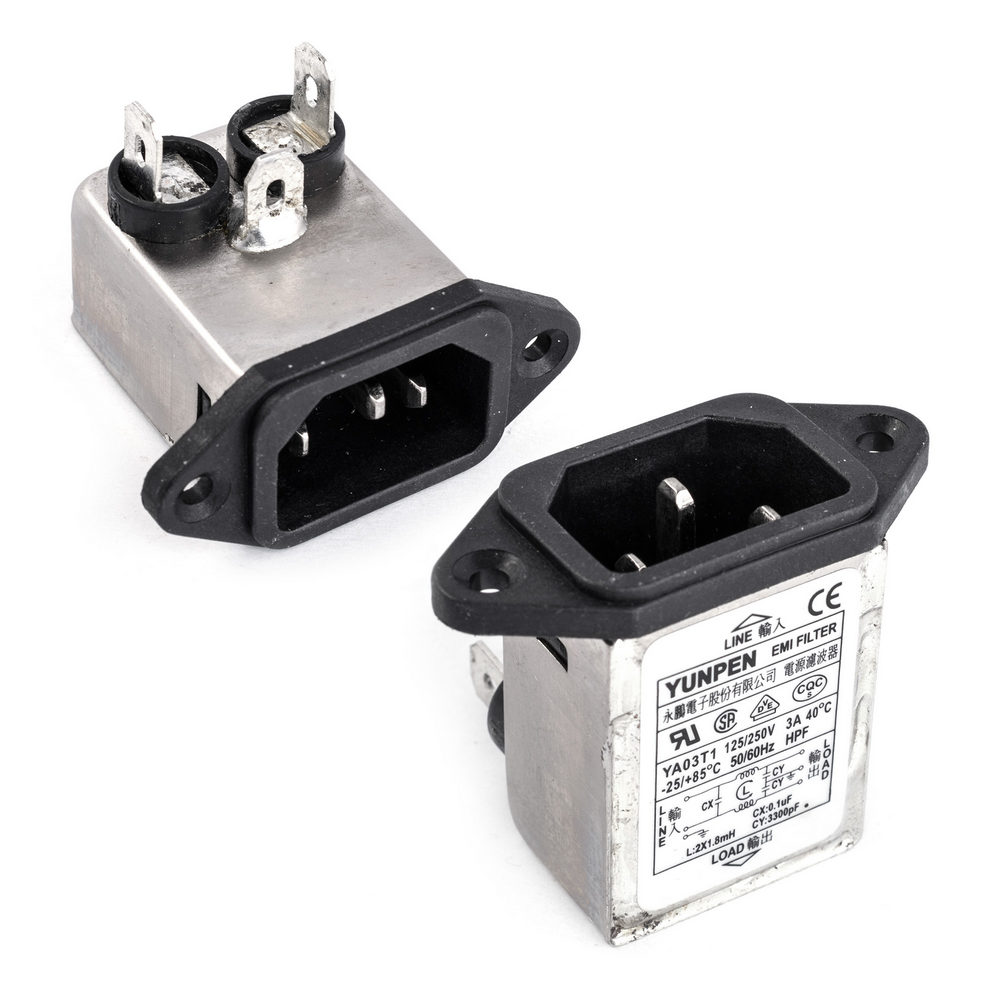 Yunpen YA03T1-B IEC-Netzfilter Yunpen YA03T1-B IEC-Netzfilter