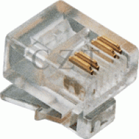 Stecker YH-007 6P4C left (RJ11) Stecker YH-007 6P4C left (RJ11)