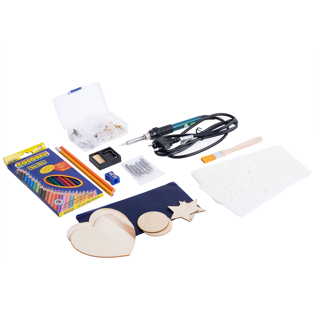 Выжигатель по дереву YIHUA 947 III TOOL KIT Package B + 80 предметов Выжигатель по дереву YIHUA 947 III TOOL KIT Package B + 80 предметов